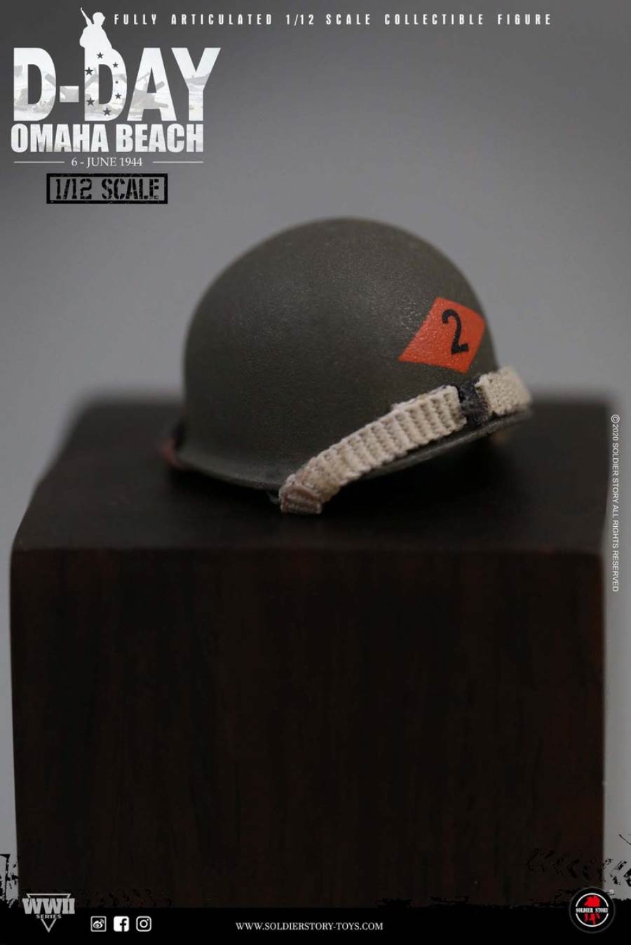 1/12 WWII US. 2nd Ranger Battalion - Captain