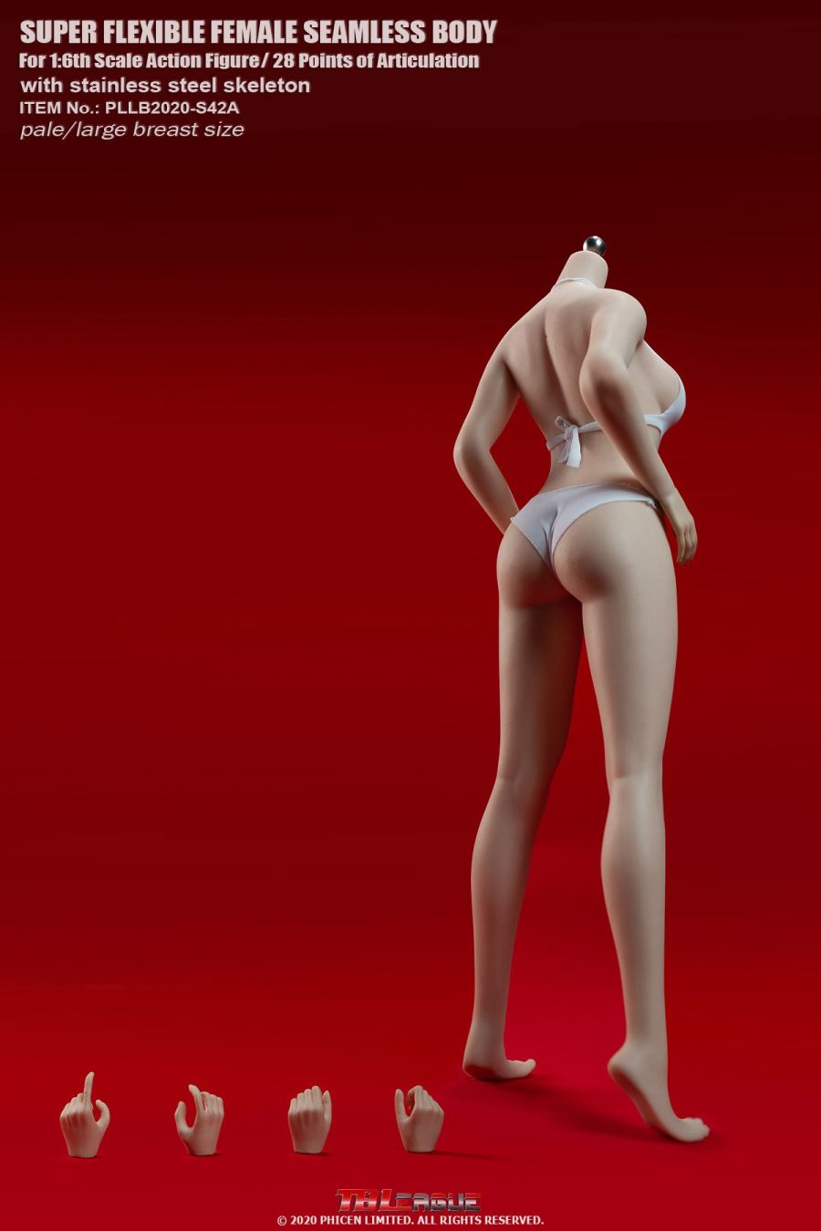  1/6 European and American female body