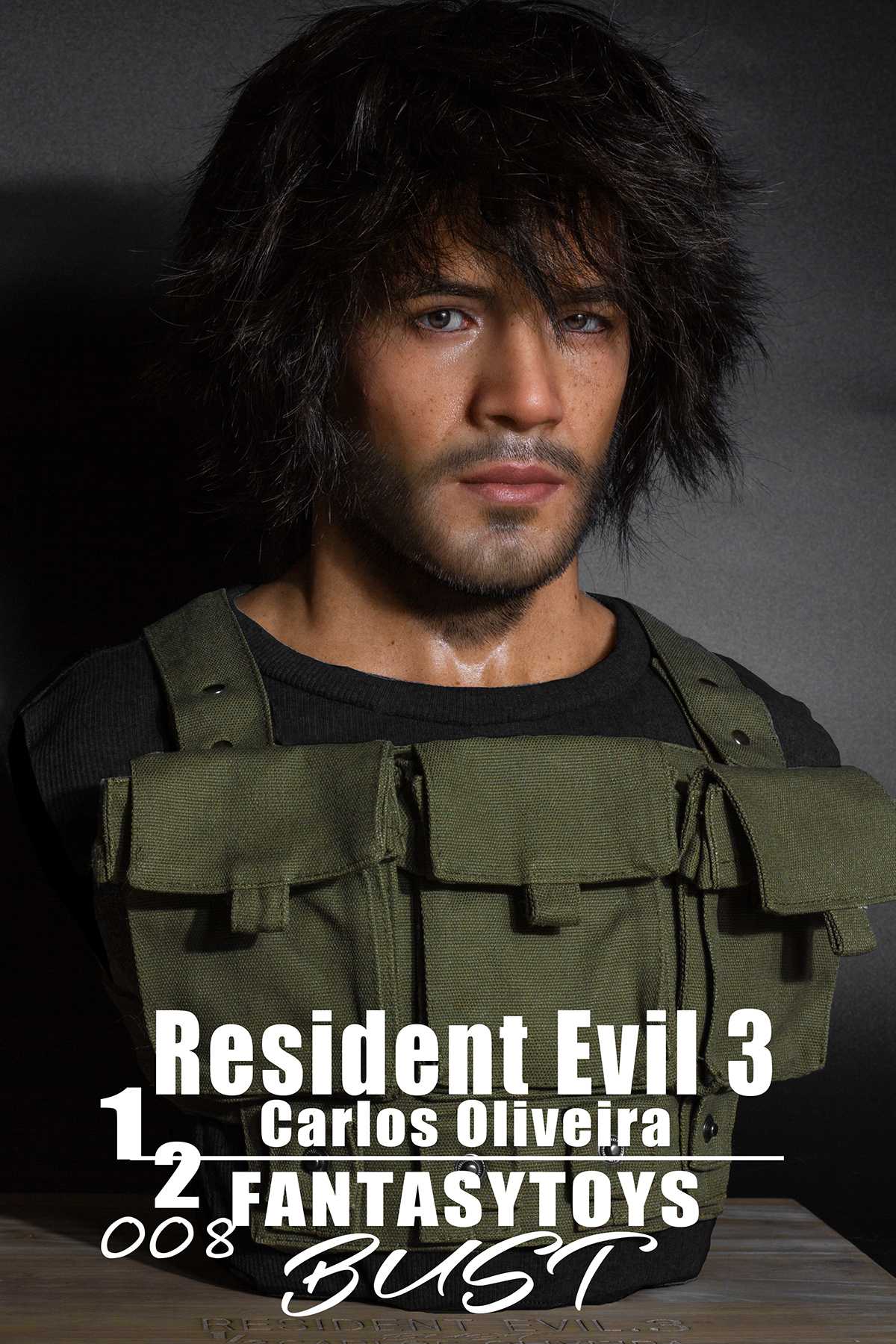 Resident Evil 3 Carlos 1/2 Bust