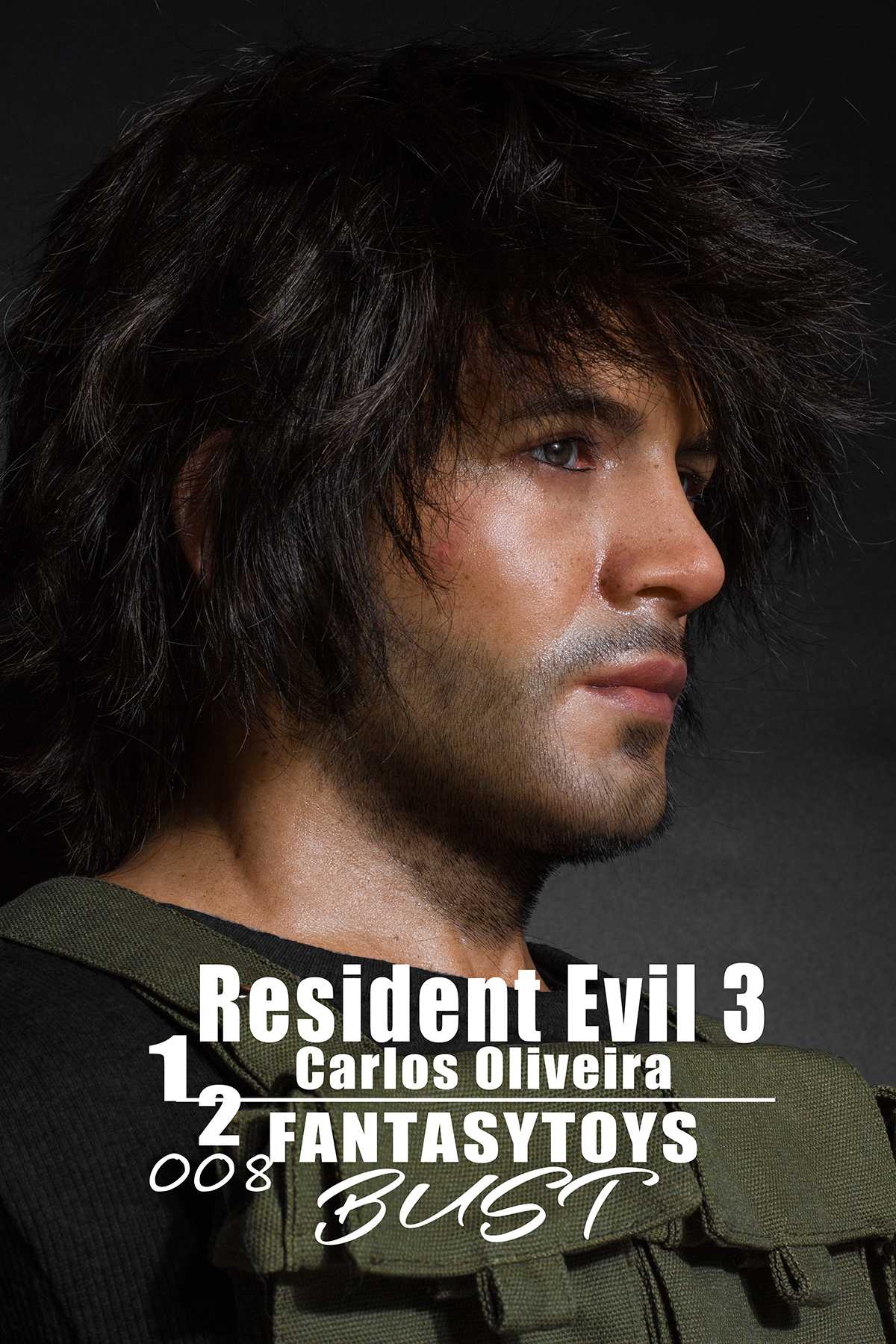 Resident Evil 3 Carlos 1/2 Bust