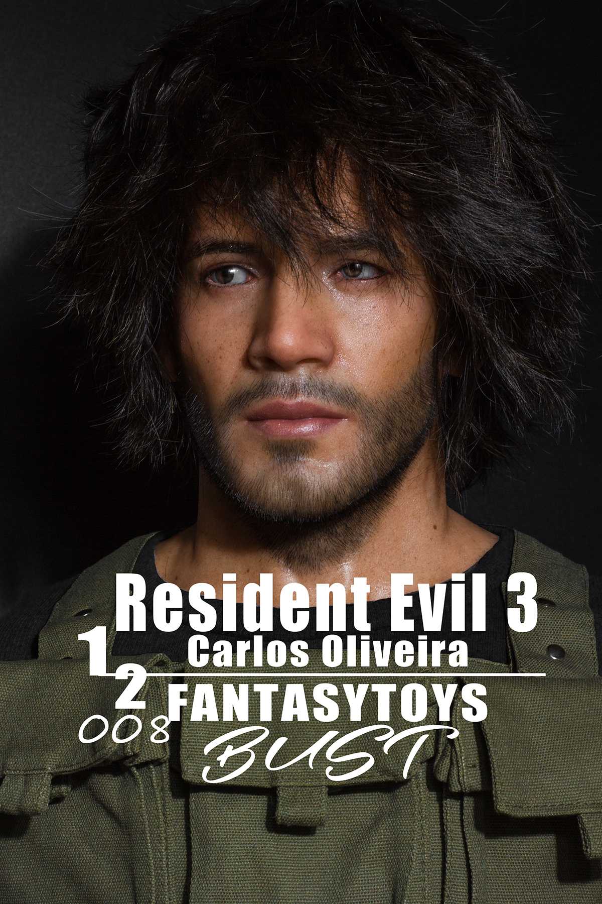 Resident Evil 3 Carlos 1/2 Bust