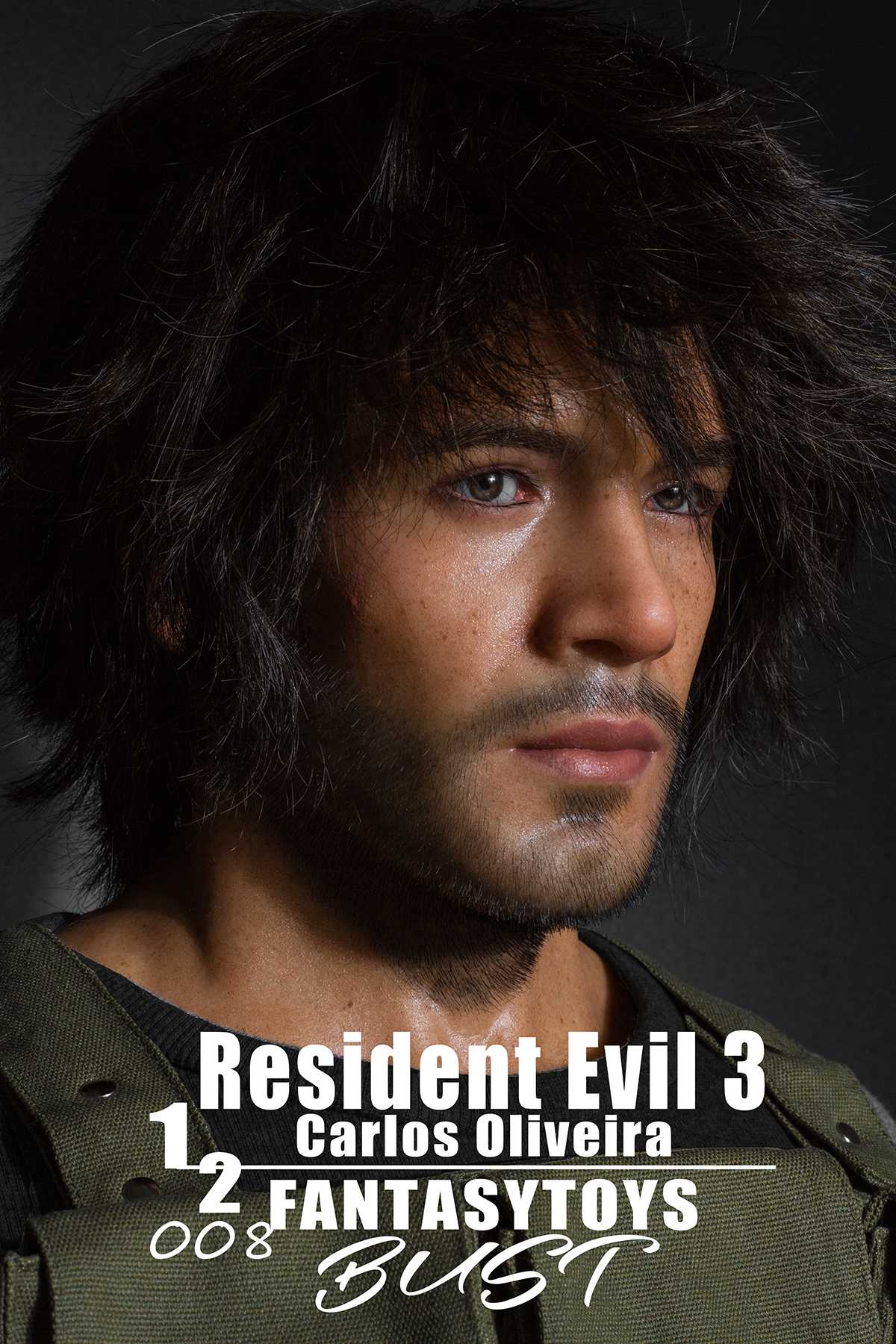 Resident Evil 3 Carlos 1/2 Bust