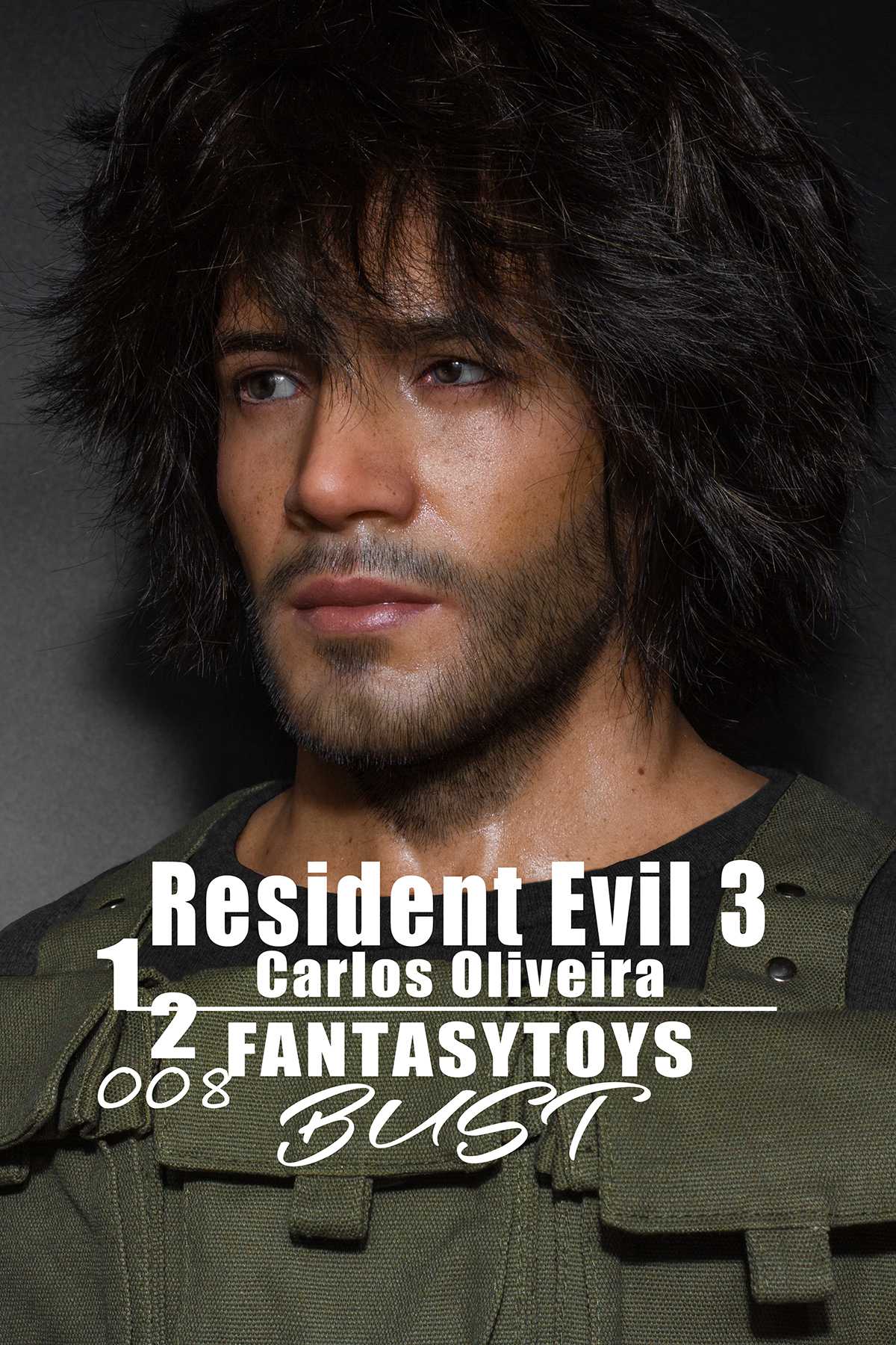 Resident Evil 3 Carlos 1/2 Bust