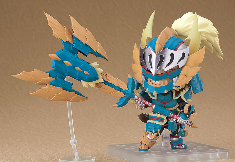 Nendoroid Monster Hunter World: Iceborne Male Hunter Zinogre Alpha Ver.