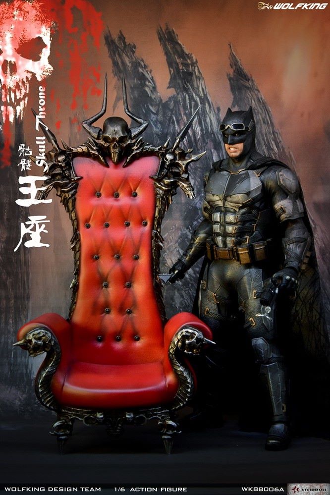 1/6 Skull Throne sofa scene decoration-WK88006A