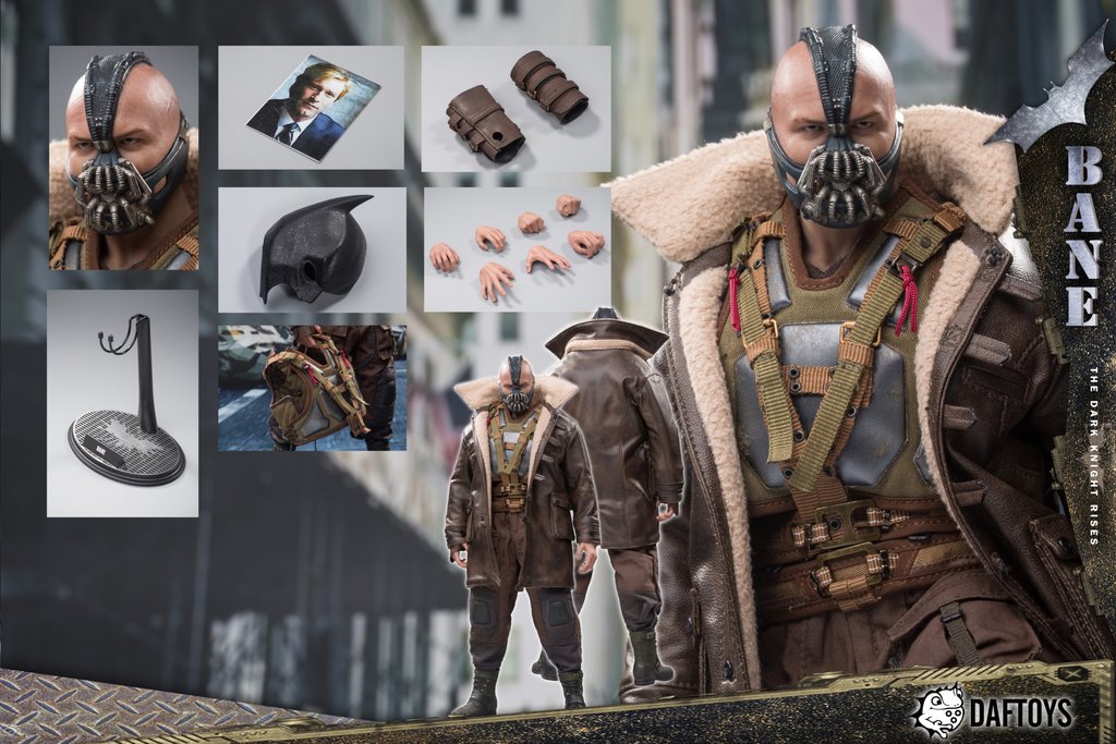 1/6 Scale Bane Head Sculpt & Outfit Set