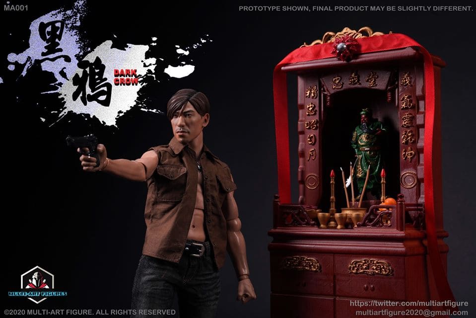 1/6 Black Crow Action Figure