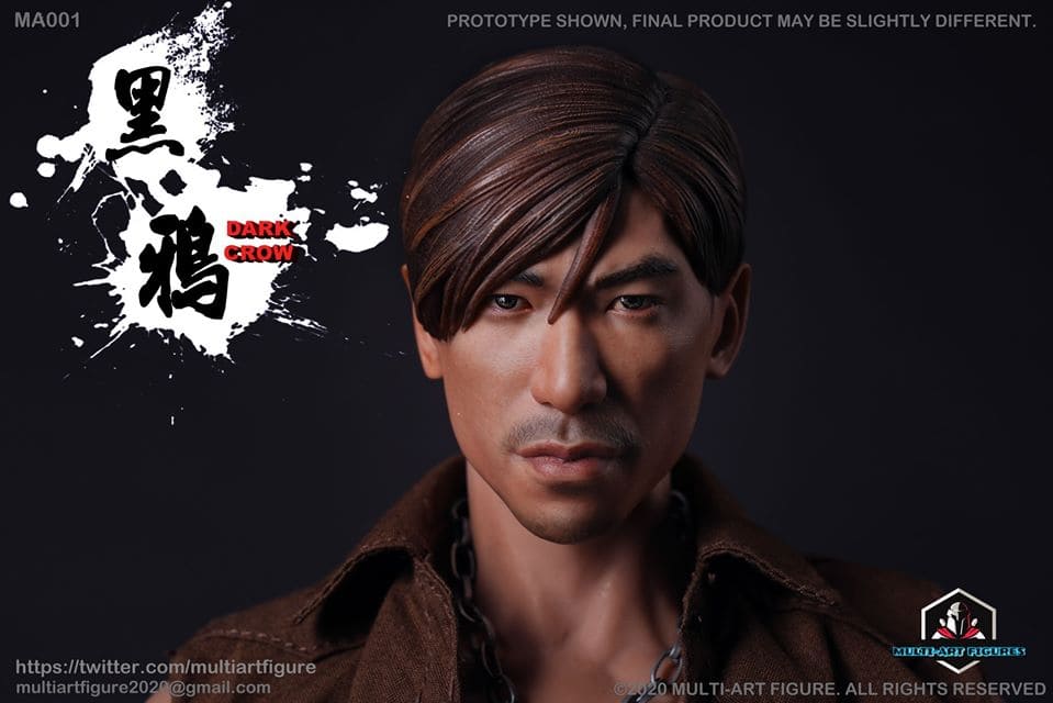 1/6 Black Crow Action Figure