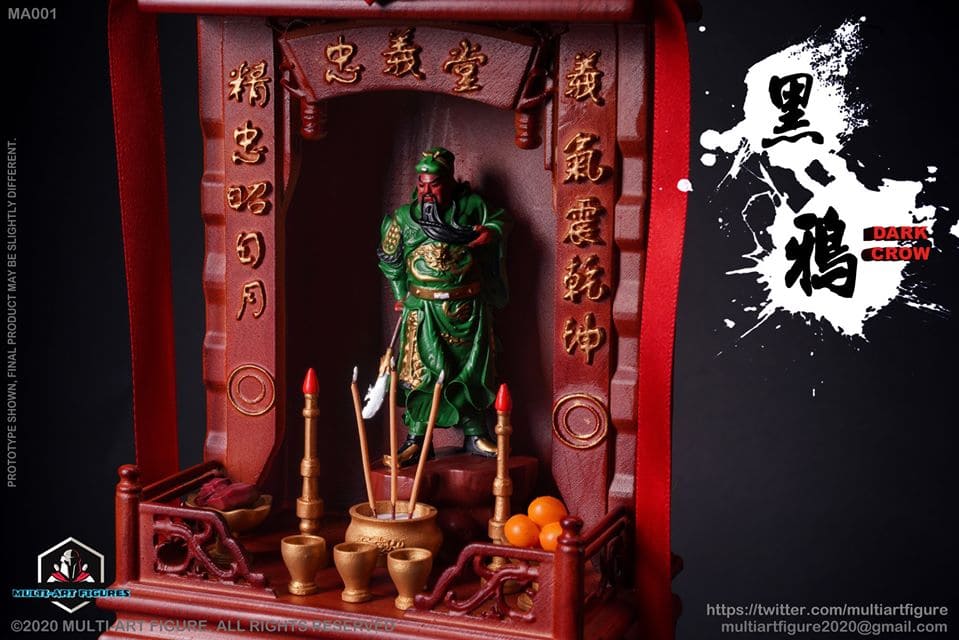 1/6 Black Crow Action Figure