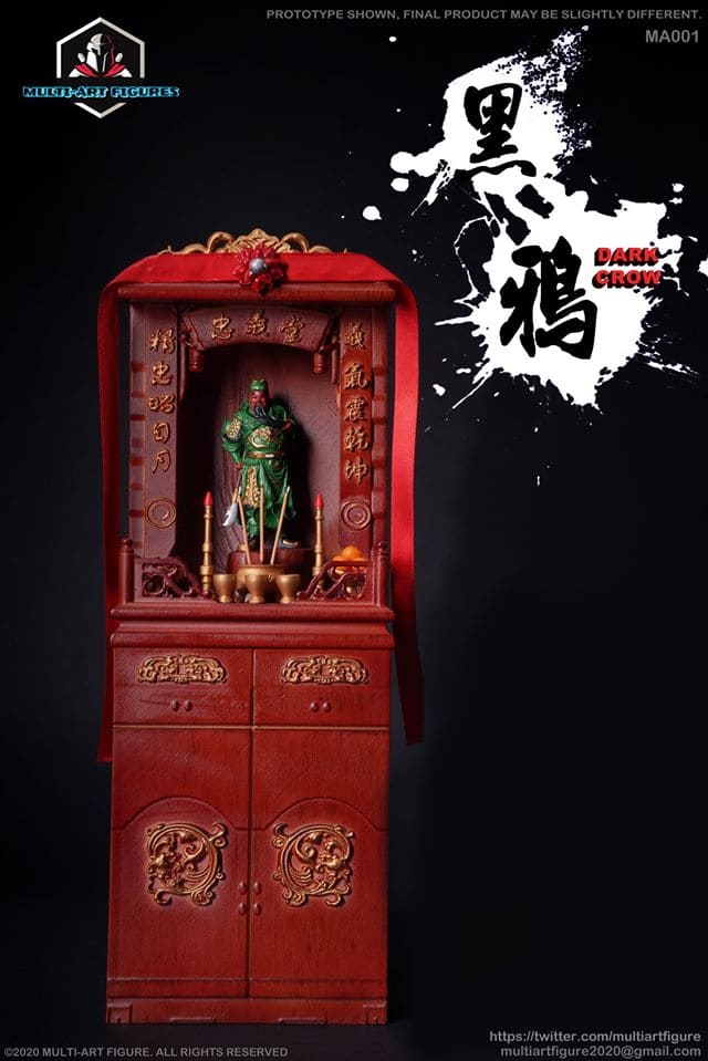 1/6 Black Crow Action Figure
