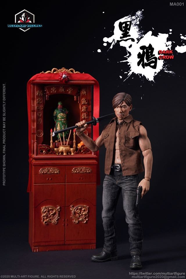 1/6 Black Crow Action Figure