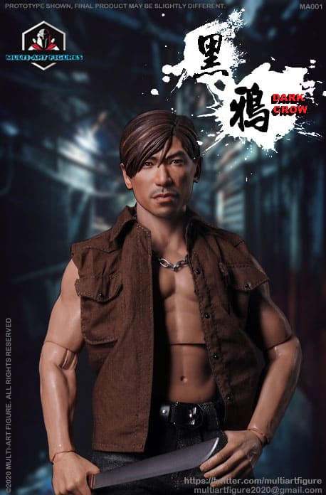 1/6 Black Crow Action Figure
