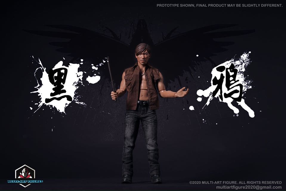 1/6 Black Crow Action Figure