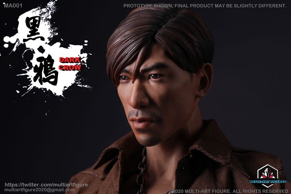 1/6 Black Crow Action Figure