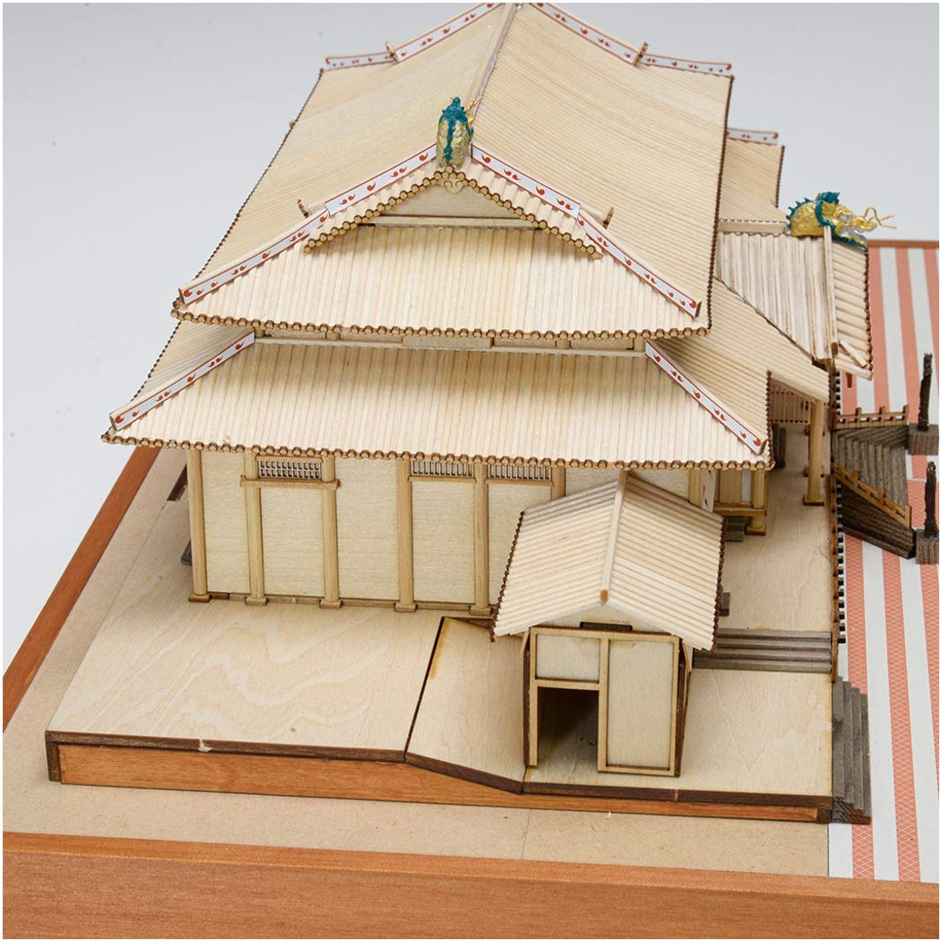 1/150 Shurijo Castle Wooden Model Assembly Kit