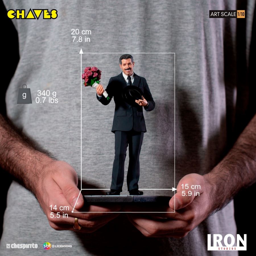 Professor Girafales Art Scale 1/10 - El Chavo Del Ocho