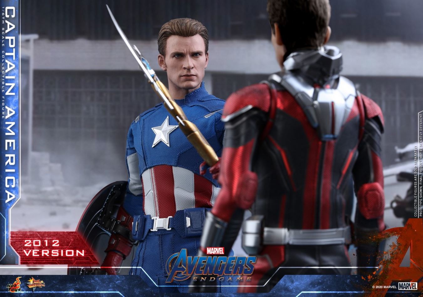 Avengers: EndGame Captain America (2012 Version) 1/6TH Scale Collectible Figure