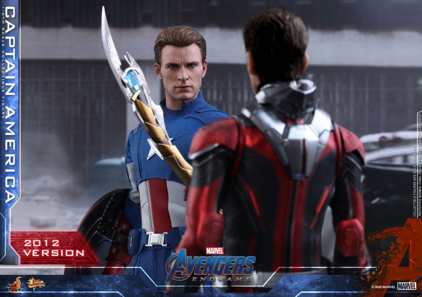 Avengers: EndGame Captain America (2012 Version) 1/6TH Scale Collectible Figure