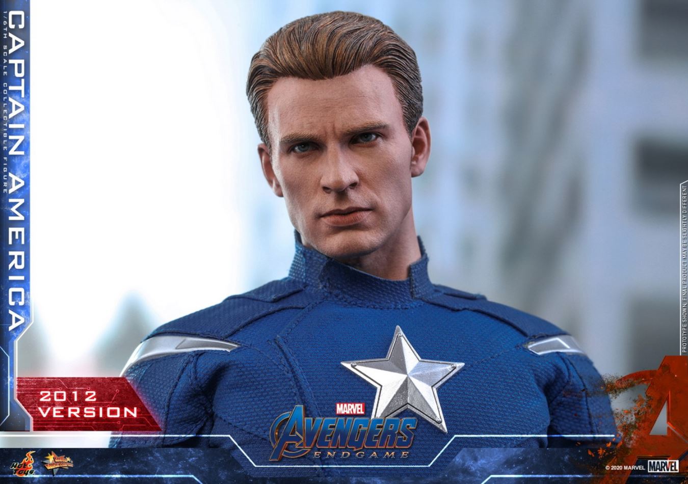 Avengers: EndGame Captain America (2012 Version) 1/6TH Scale Collectible Figure