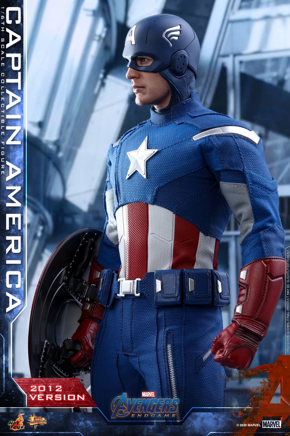 Avengers: EndGame Captain America (2012 Version) 1/6TH Scale Collectible Figure