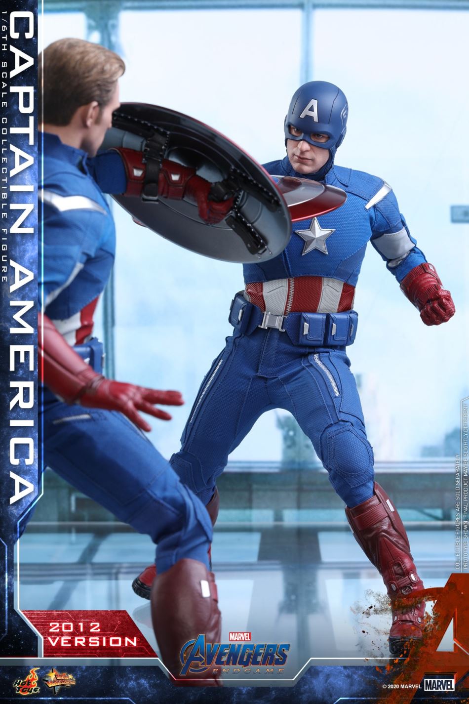 Avengers: EndGame Captain America (2012 Version) 1/6TH Scale Collectible Figure
