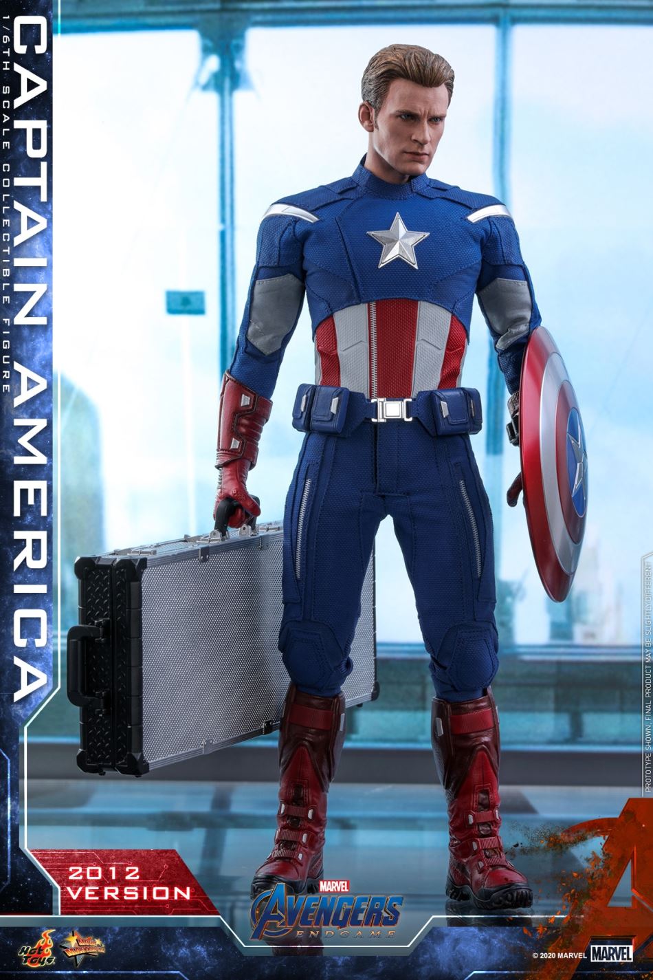 Avengers: EndGame Captain America (2012 Version) 1/6TH Scale Collectible Figure
