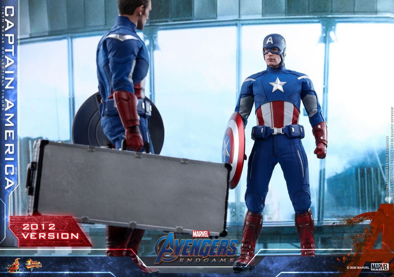 Avengers: EndGame Captain America (2012 Version) 1/6TH Scale Collectible Figure