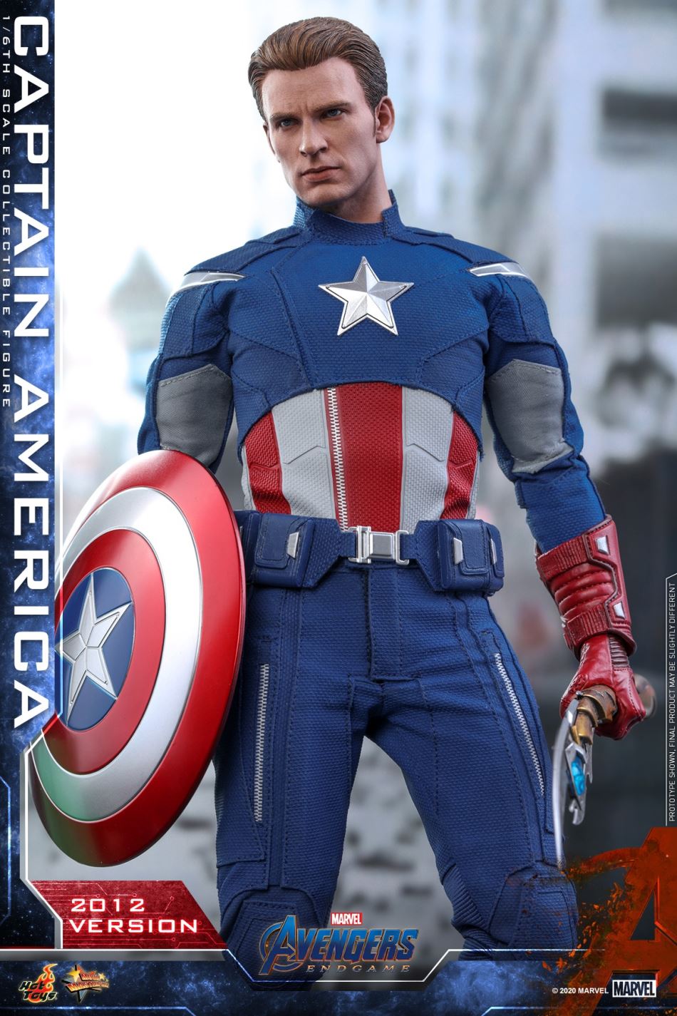 Avengers: EndGame Captain America (2012 Version) 1/6TH Scale Collectible Figure