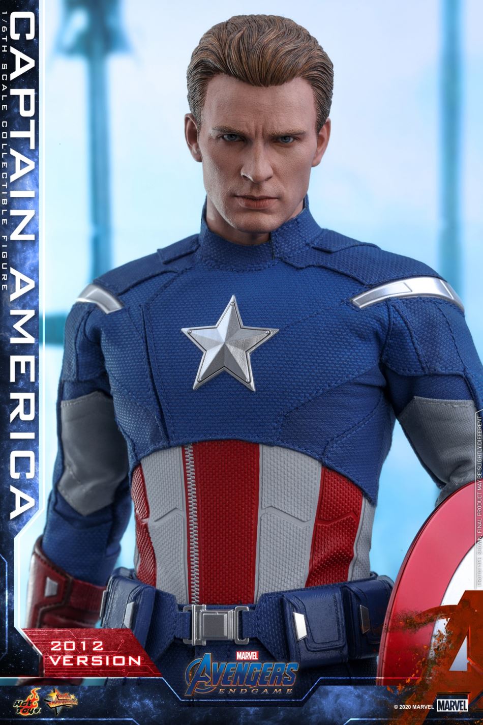 Avengers: EndGame Captain America (2012 Version) 1/6TH Scale Collectible Figure