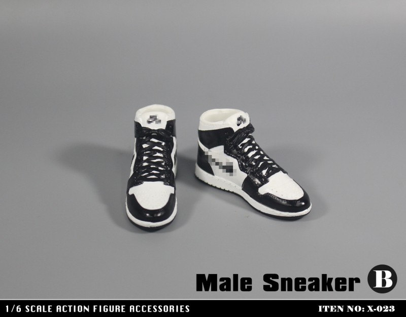 X-023 1/6 scale men's sports shoes Male Sneaker