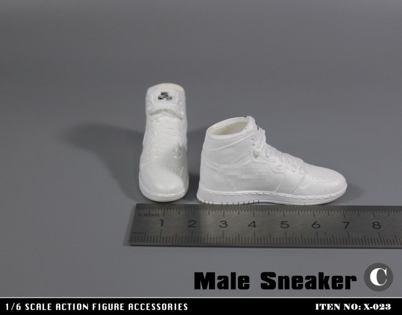 X-023 1/6 scale men's sports shoes Male Sneaker
