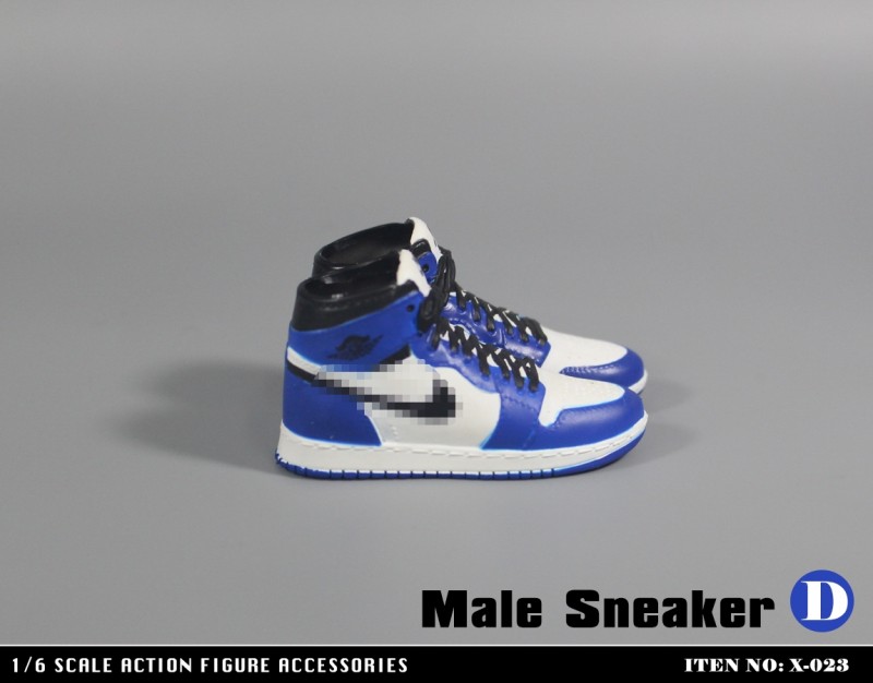 X-023 1/6 scale men's sports shoes Male Sneaker