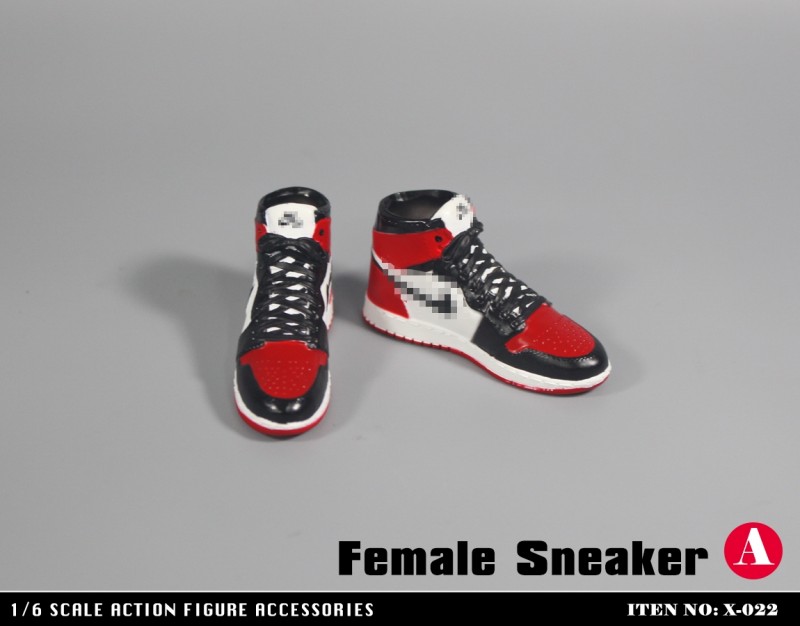 X-022 1/6 scale women's sports shoes Female Sneaker
