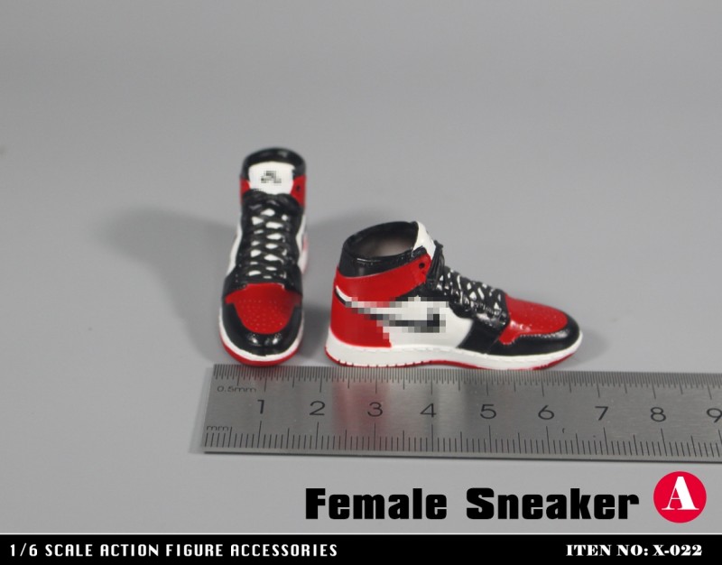 X-022 1/6 scale women's sports shoes Female Sneaker