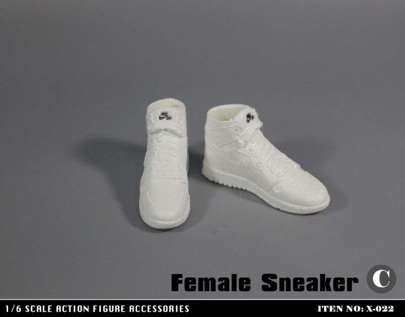 X-022 1/6 scale women's sports shoes Female Sneaker
