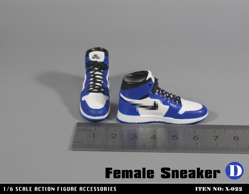 X-022 1/6 scale women's sports shoes Female Sneaker