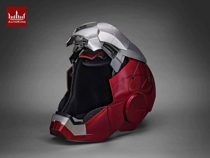 1/1 Iron Man Mark V - Wearable Helmet Voice Control Automatic Recognition