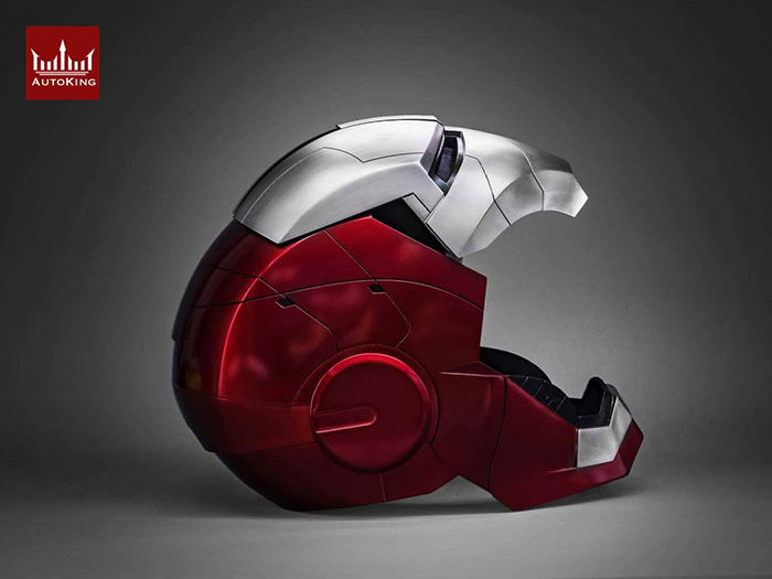 1/1 Iron Man Mark V - Wearable Helmet Voice Control Automatic Recognition