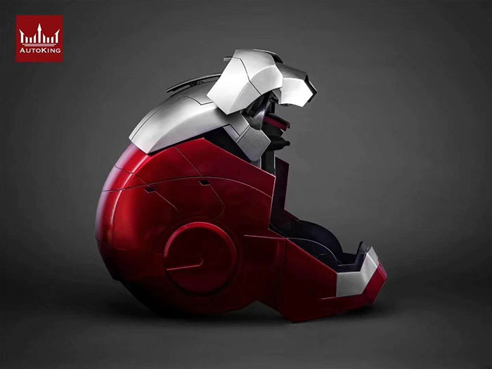 1/1 Iron Man Mark V - Wearable Helmet Voice Control Automatic Recognition