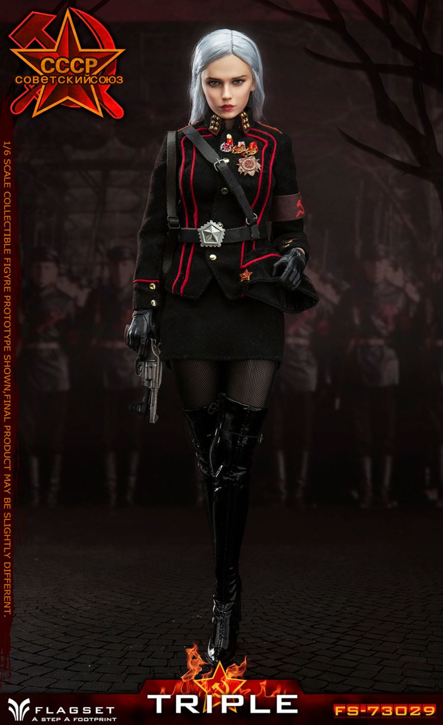 1/6 Red Alert Soviet Female Officer Katyusha