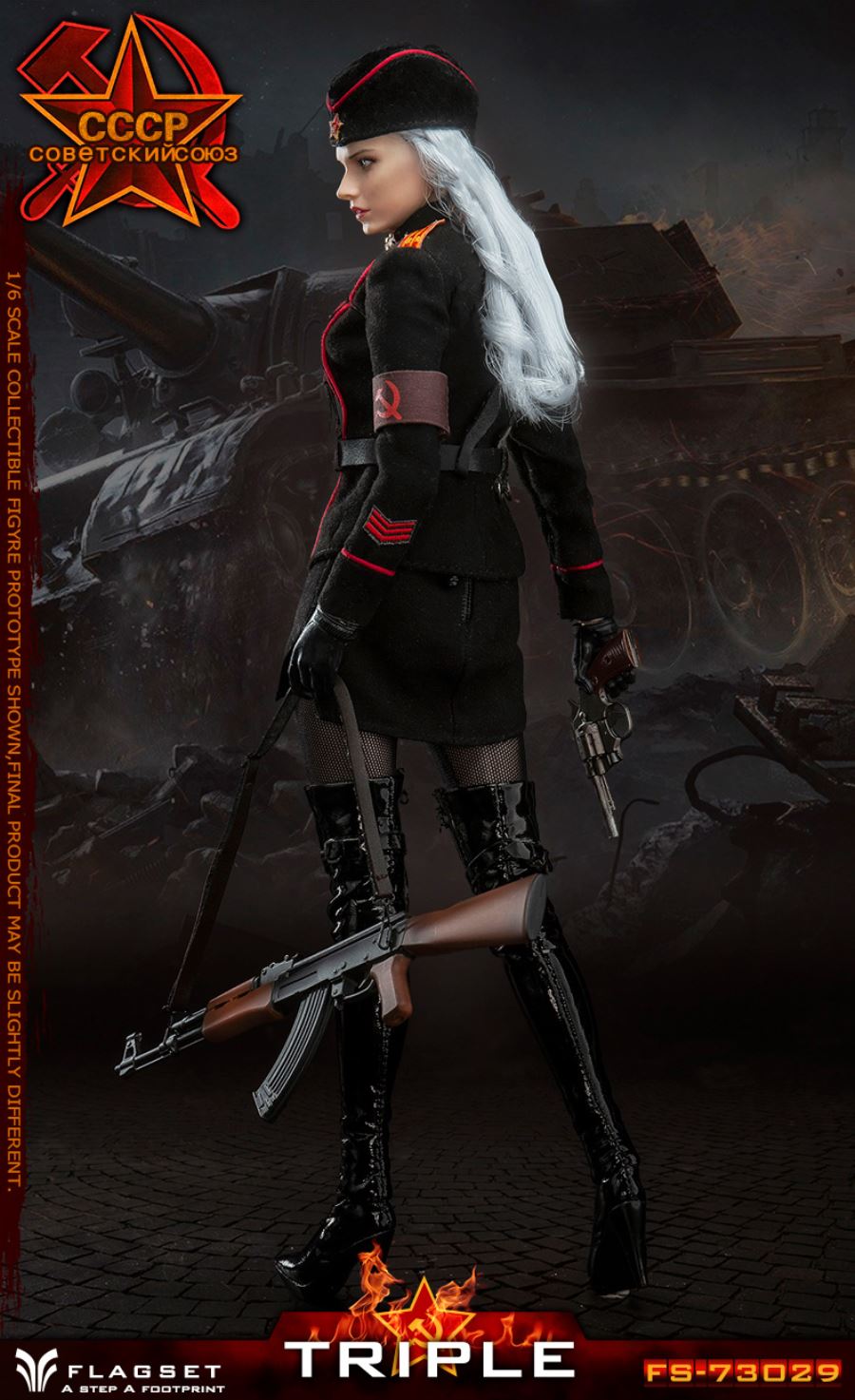 1/6 Red Alert Soviet Female Officer Katyusha