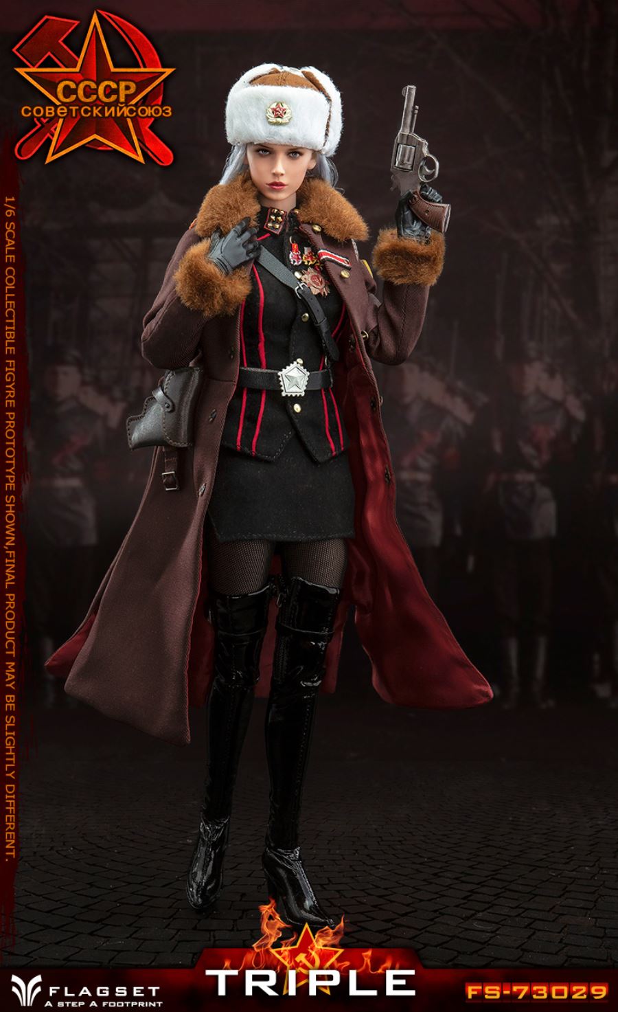 1/6 Red Alert Soviet Female Officer Katyusha