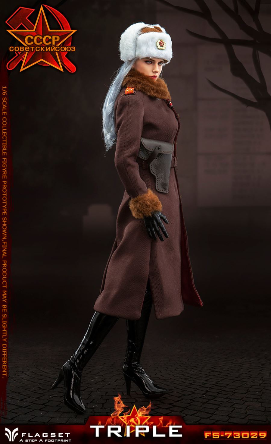 1/6 Red Alert Soviet Female Officer Katyusha