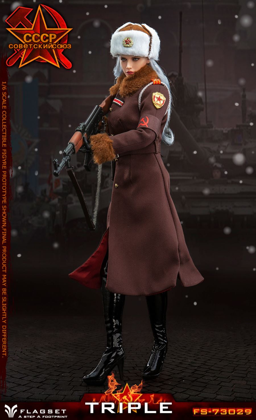 1/6 Red Alert Soviet Female Officer Katyusha