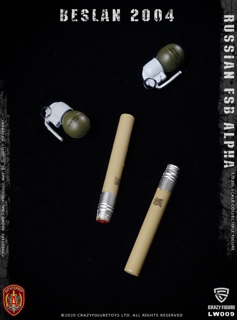 1/12  Russian alpha special forces sniper (LW009)