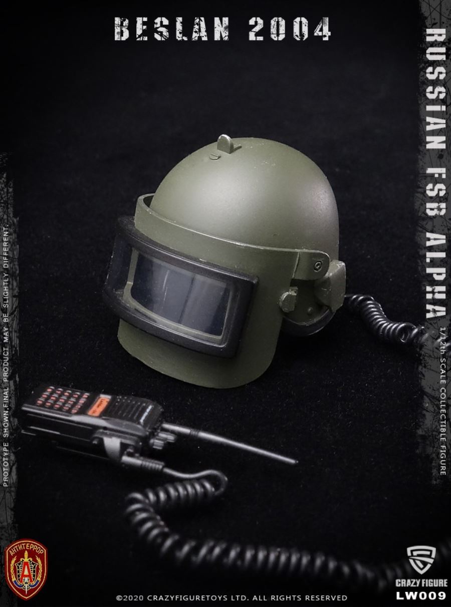 1/12  Russian alpha special forces sniper (LW009)