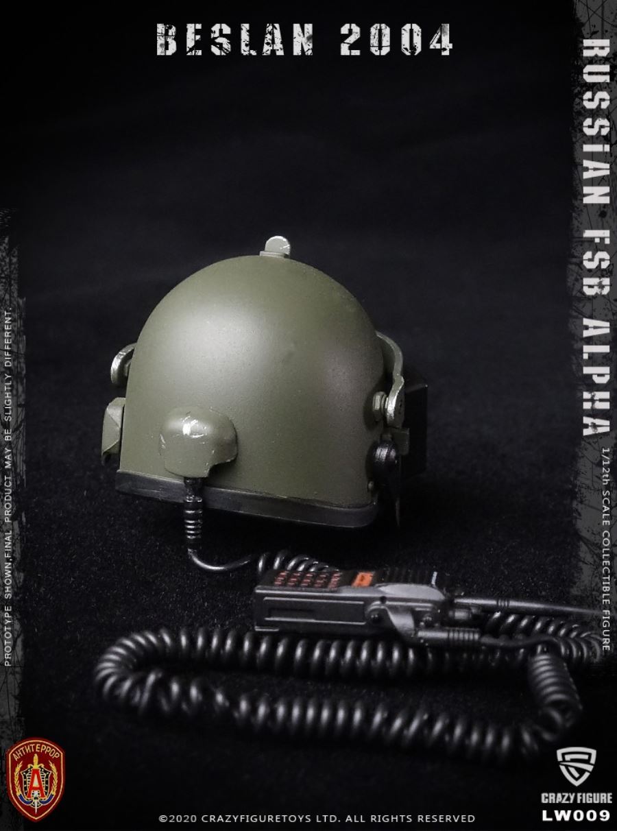 1/12  Russian alpha special forces sniper (LW009)