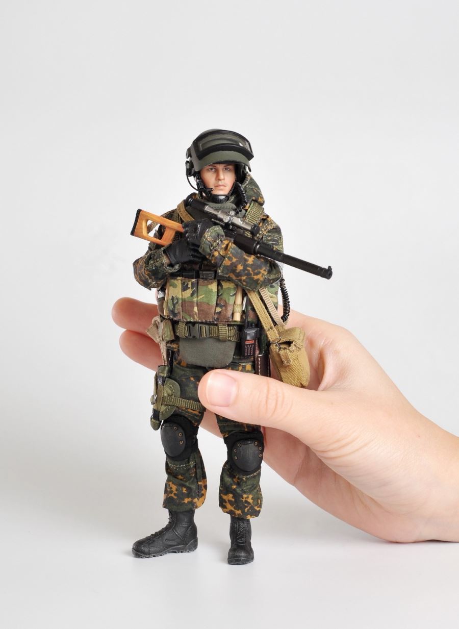 1/12  Russian alpha special forces sniper (LW009)