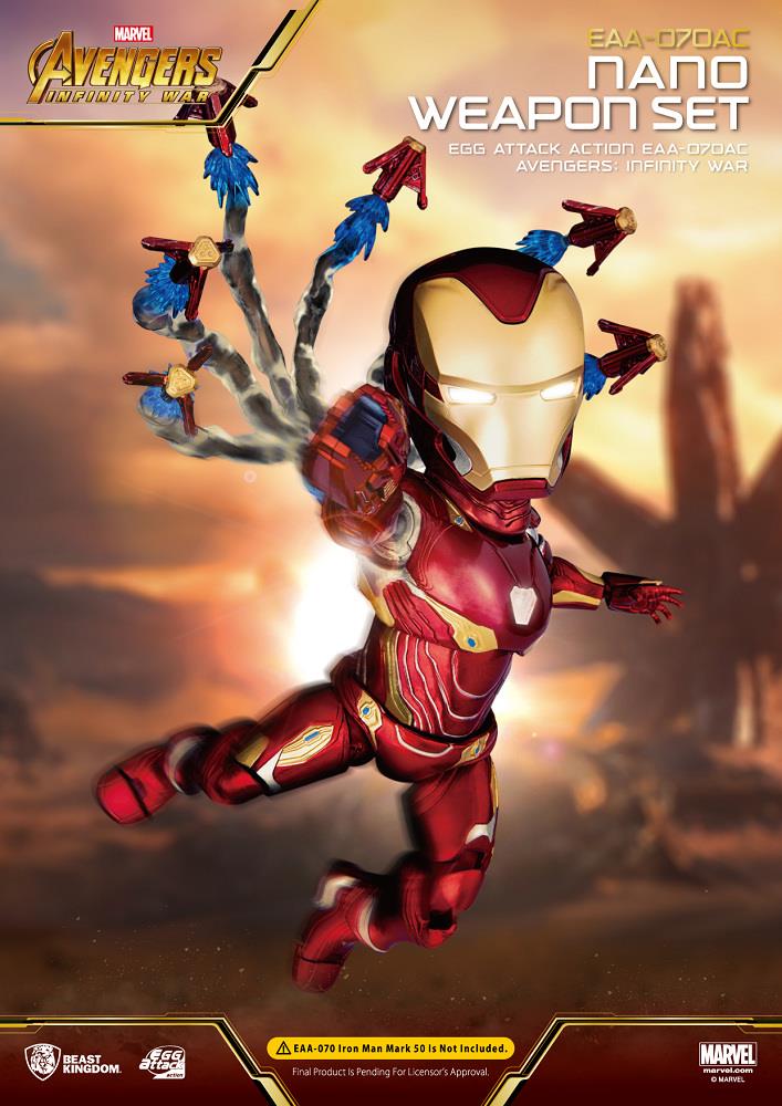 Egg Attack EAA-070AC Iron Man Nano Weapon Set