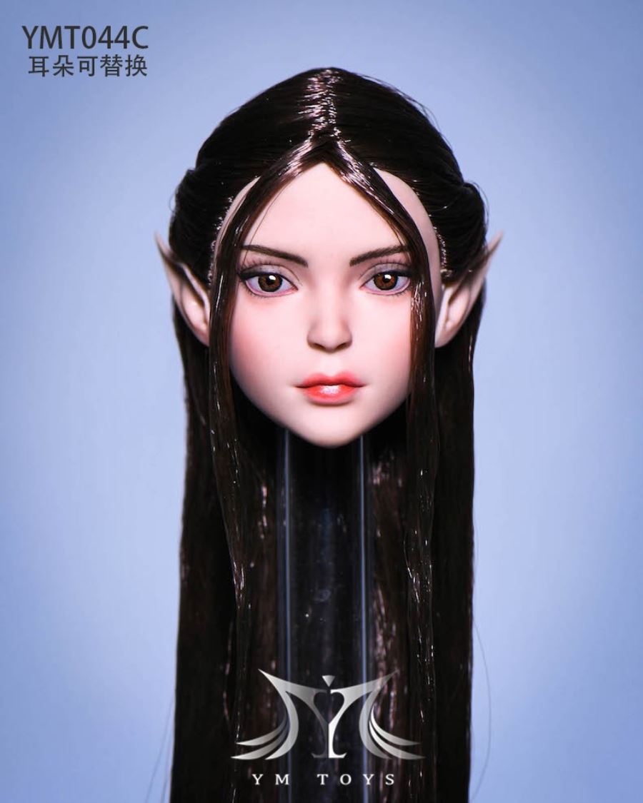 1/6 Female Head Carving